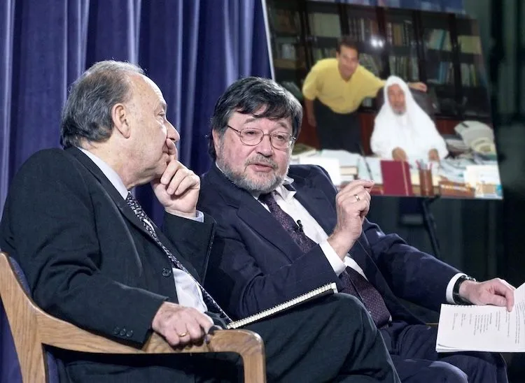 Judea Pearl and Akbar Ahmed in public dialogue