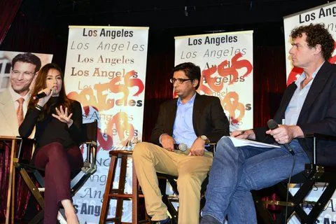 Daniel Pearl Fellows on a panel at the Los Angeles Press Club